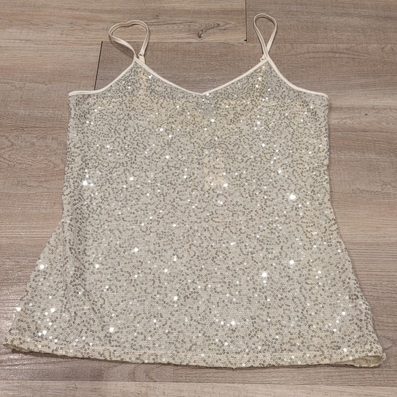 Express Sequins Tank M - Picture 1 of 6